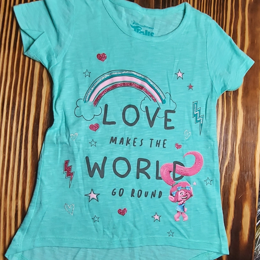 TROLLS Shirt 3T  NWOT